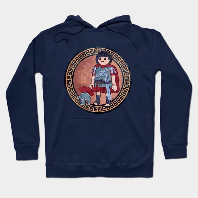 Roman playmobil Hoodie by estanisaboal